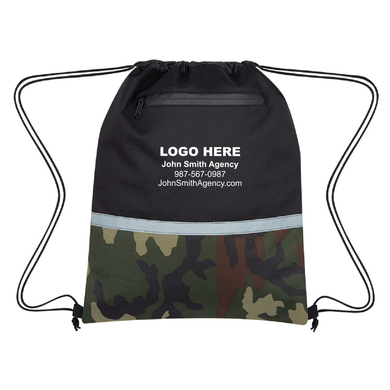 CAMO ACCENT DRAWSTRING SPORTS PACK